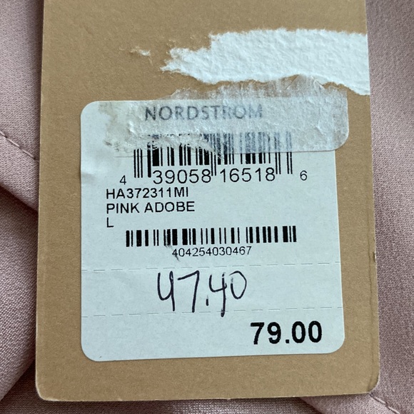 NEW Halogen Dusty Pink Bell Sleeve Shirt, Large - Picture 7 of 7